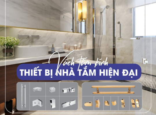 Cabin phòng tắm kính bao gồm những phụ kiện gì?