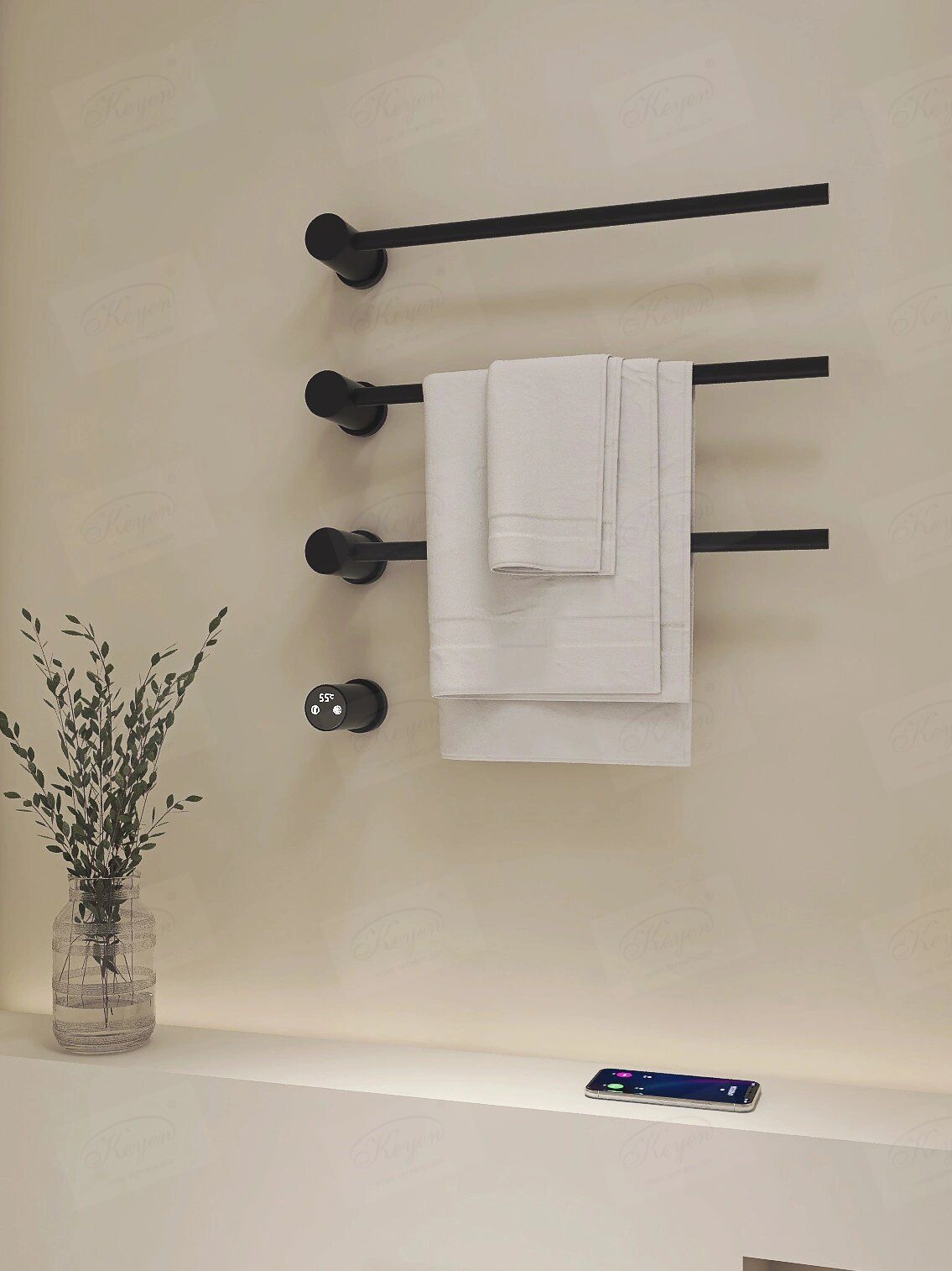 Giá treo sấy khăn BTW-A1 tự động thông minh - Ảnh 3