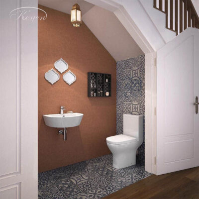 Có nên làm phòng vệ sinh (toilet) dưới gầm cầu thang không?