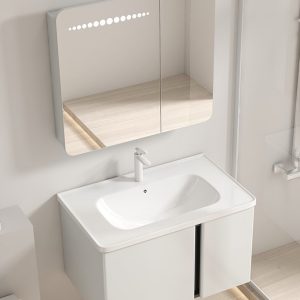 Bộ tủ chậu lavabo cao cấp CB-SS-53 INOX Gương thông minh
