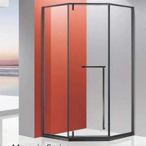 Phòng tắm kính vách kính nhà tắm MS-802 slim cao cấp INOX304