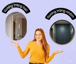 Phân Biệt Gương Tráng Bạc Và Gương Tráng Nhôm Nên Chọn Loại Nào Cho Không Gian Sống?