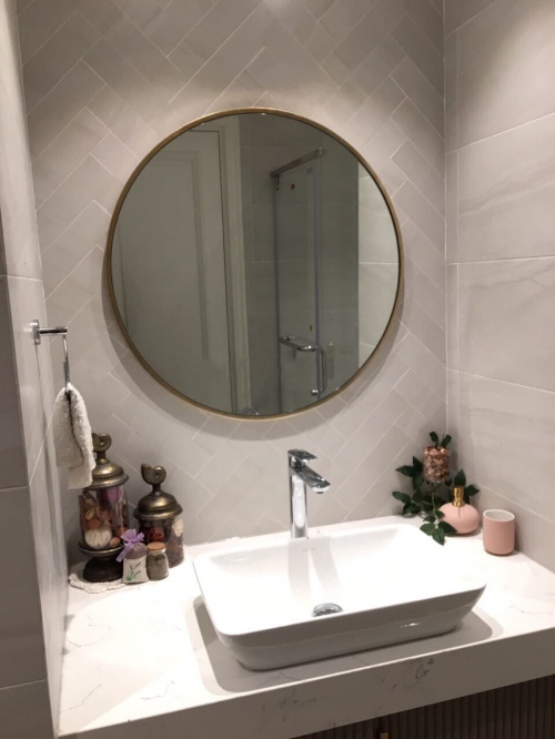 Cửa hàng bán gương trang trí decor nội thất treo tường phòng khách giá rẻ hcm